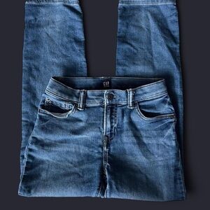 Gap Kids Size 10 Soft Stretch Denim – Adjustable Waist, Straight Leg